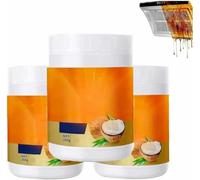Detergente Potente Multiuso, Sgrassatore Per Cucina, Pasta Detergente All'Olio Di Cocco, Sgrassatore Per Cucina Ad Alta Resistenza, Per Rubinetti, Piastrelle, Cucina, Forno,3pcs