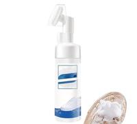 Detergente schiumogeno per scarpe da ginnastica, spray per la pulizia delle scarpe, multifunzione, efficace e multifunzionale, con spazzola integrata per la pulizia delle scarpe da basket in rete
