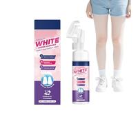 Detergente schiumogeno per scarpe senza risciacquo - Schiuma sbiancante e illuminante istantanea per scarpe bianche, lavaggio a secco senza acqua, cura dell'aspetto delle macchie, 100ml (1 bottiglia)