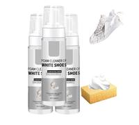 Detergente schiumogeno per scarpe Unbloo, detergente schiumogeno per scarpe Unbloo senza acqua con spazzola, adatto a tutti i tessuti