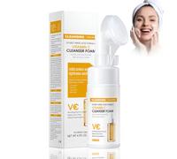 Detergente schiumogeno, schiuma detergente e purificante per il viso, deterge in profondità, preserva l'idratazione della pelle, riduce i segni dell'acne, nutre e illumina la pelle, 120 ml-B