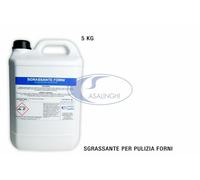 DETERGENTE SGRASSANTE FORNI KG.5 TANICA PIASTRA PIANO A INDUZIONE