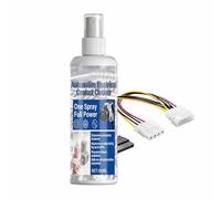 Detergente spray elettronico, 100 ml, ad asciugatura rapida, potente liquido per la pulizia dei contatti elettrici, per terminali della batteria, circuiti stampati, prese auto, connettori di controllo
