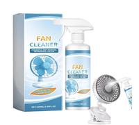Detergente Spray per Ventilatore Senza Risciacquo, 100ml Sgrassatore per Pale Ventilatore a Soffitto, Piantana e Tavolo, Pulitore per Grasso e Polvere per Condizionatore e Aspiratore Cucina