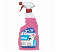 Detergente Universale Sanitec Sanialc Igienizzante Autoasciugante Ml.750x6