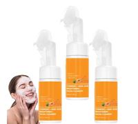 Detergente Viso alla Curcuma con Spazzola, Pure Glow Cleanse, per Donna e Uomo, Struccante, per Tutti i Tipi di Pelle (100 ml)