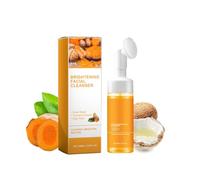 Detergente Viso Alla Curcuma, Detergente In Schiuma Viso All'Acido Cogico Alla Curcuma Per La Pulizia Profonda Illuminante Di Viso E Corpo (1pcs)