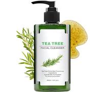 Detergente Viso All'albero Del Tè, Detergente Schiumogeno All'albero Del Tè, Detergente Viso Schiumogeno Delicato All'olio Di Albero Del Tè, Detergente All'albero Del Tè (1 flacone)