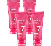 Detergente Viso Idratante con Salmon DNA PDRN - Detergente delicato per il viso per la cura dei pori & pelle luminosa, skincare coreana con Glutatione, 100 g (4pcs)