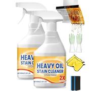 Detergenti e lucidanti da cucina, spray per la pulizia dell'olio pesante della cucina, multiuso per la pulizia di olio pesante, spray per la pulizia della cucina, sgrassatore resistente per stufe