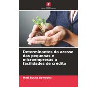 Determinantes do acesso das pequenas e microempresas a facilidades de crédito