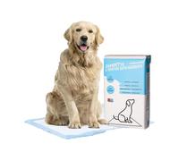 DETERMONDO 200 Tappetini Igienici per Cani 60x60 Traversine Super Assorbenti con Adesivo Antiscivolo Ideali per Addestramento Cuccioli e Animali Domestici Neutralizza Odori ed Evita le perdite
