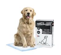 DETERMONDO 200 Tappetini Igienici Per Cani 60x90 Con Carboni Attivi Super Assorbenti Traversine Con Adesivo Antiscivolo Ideali Per Addestramento Cuccioli Neutralizza Odori Ed Evita Le Perdite