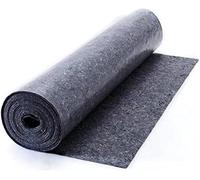 DETERMONDO Feltro Protettivo Pavimenti Multiuso Grigio Rotolo 1x10m 220 g/m2 Assorbente Antigoccia Copritutto Telo Copertura per Pittura Vernici Solventi Protezione Imbianchino 50 Metri