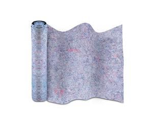 DETERMONDO Feltro Protettivo Pavimenti Multiuso Grigio Rotolo 1x10m 220 g/m2 Assorbente Antigoccia Copritutto Telo Copertura per Pittura Vernici Solventi Protezione Imbianchino 10 Metri
