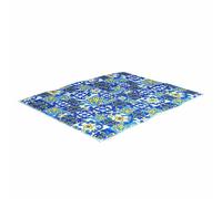 DETERMONDO Set 3 Tappetino Scolapiatti Super Assorbente Colori Maiolica Assortiti Struttura Extra Forte Cattura Gocce in Microfribra 41x48 cm Tappetino Assorbente Cucina