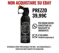 Deterrente contro lupi, orsi ed animali selvatici alta concentrazione min. 150ML