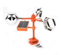 Deterrente non meccanico per uccelli basato sulla rotazione indotta dal vento e disturbi della luce riflettente per il controllo dell'aviazione (base)