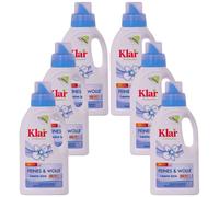 Detersivo Lana Delicati KLAR Feines & Wolle 6x500ml Senza Profumo