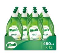 DETERSIVO PIATTI STOVIGLIE MANO CONCENTRATO LIME FIORI DI MELA ECOLOGICO 1L