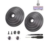 Detetap Ruota a sfera di ricambio e piastra per aspirapolvere Dyson V6 V7 V8 V10 V11 V12 DC58 DC59 DC62 DC74 | 35 W 50 W Motorhead Ruote parti di ricambio