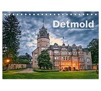 Detmold - Ein- und Ausblicke von Andreas Voigt (Tischkalender 2026 DIN A5 quer), CALVENDO Monatskalender: Historische Altstadt inmitten des Naturparks Teutoburger Wald