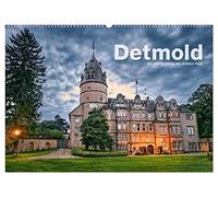 Detmold - Ein- und Ausblicke von Andreas Voigt (Wandkalender 2026 DIN A2 quer), CALVENDO Monatskalender: Historische Altstadt inmitten des Naturparks Teutoburger Wald