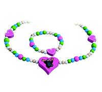 Detoa collana e bracciale TALPA e cuoricini