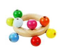 Detoa Sonaglio in legno con palline colorate