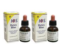 Detox Blue Gocce 2x50 ml Gocce orali