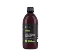 Detox con Papaya, Equiseto, Tarassaco, Carciofo, Erba Mate, Guaranà, Tè Matcha e Prebiotici - Comfort Digestivo - Senza Zuccheri né Edulcoranti Aggiunti - 500 ml - Zenement