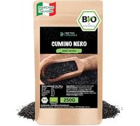 Detox Organica-Cumino Nero Semi Bio-250g Nigella Sativa-Cumino Nero Biologico 100% Puri-Semi Interi-Vegan