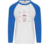 Detox Succo Hangover Cure Salutare Uomo L/S Baseball T-Shirt
