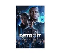 Detroit Become Human Game 4 Poster su tela, decorazione da parete, stampa su tela, per soggiorno, camera da letto, senza cornice: 30 x 45 cm