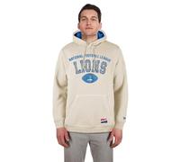 Detroit Lions Felpa con Cappuccio Unisex NFL 3rd Down Classic Stone Official Team Color Felpa con Cappuccio