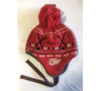 Detroit Rosso Ali Berretto IN Maglia Tocco Cappello Invernale NHL New CCM Strap