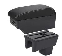 Dettagli Interni Del Bracciolo Dell'auto Parti Di Ricambio Per Suzuki Per Swift 2005 2006 2007 2008 2009 2010 2011-2023 Consolle(A3 Black white)