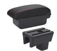 Dettagli Interni Del Bracciolo Dell'auto Parti Di Ricambio Per Suzuki Per Swift 2005 2006 2007 2008 2009 2010 2011-2023 Consolle(C1 Black red)