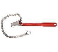 Dettagli su GIRATUBO A CATENA REVERSIBILE MUNDIAL LUNGHEZZA 300 mm DIAMETRO FINOA A 4"