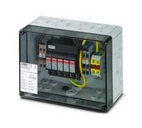 Dettagli su Phoenix PV protezione da sovratensione alloggiamento tipo 2 DC +/- 2 MPPT Morsa_AB