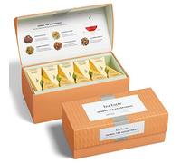 Dettagli su TEA Fortè HERBAL TEA ASSORTMENT box 20 filtri piramide tisane 5 gusti assortiti