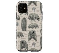 Dettagliato Tardigrade Anatomia Microscopica Water Bear Pattern Custodia per iPhone 11