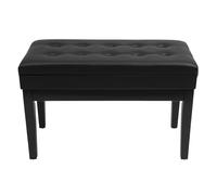 Dettchan Sgabello per pianoforte, regolabile in altezza 46-56 cm, con scatola portaoggetti, per casa, scuola, concerti, studi musicali, 73 x 33 cm