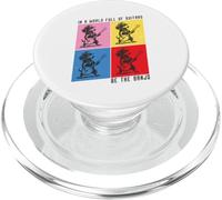 Detti Banjo-Instrument Dachshund-Dog Cani Suonatore di Banjo PopSockets PopGrip per MagSafe