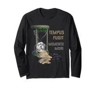 Detti latini - Tempus Fugit Memento Mori Maglia a Manica