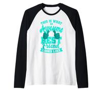 Detti sull'amicizia del Migliore Amico Fantastici Migliori Amici Maglia con Maniche Raglan