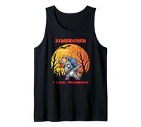Detto Divertente dell'unicorno Zombiecorn - Buon Halloween Canotta