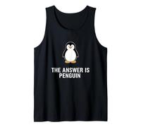 Detto Divertente ha Fatto la Matematica la Risposta Penguin Canotta