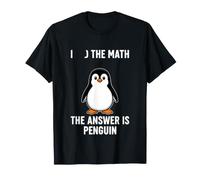 Detto Divertente ha Fatto la Matematica la Risposta Penguin Maglietta