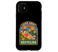 Detto divertente Impara a conoscere il riciclaggio di scheletro fiore donne uomini Custodia per iPhone 11